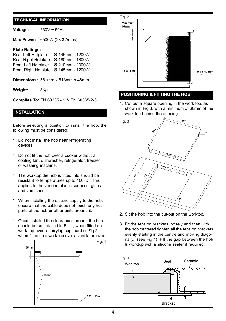 Waterford Precision Cycles Ceramic Hob User Manual | Page 5 / 11