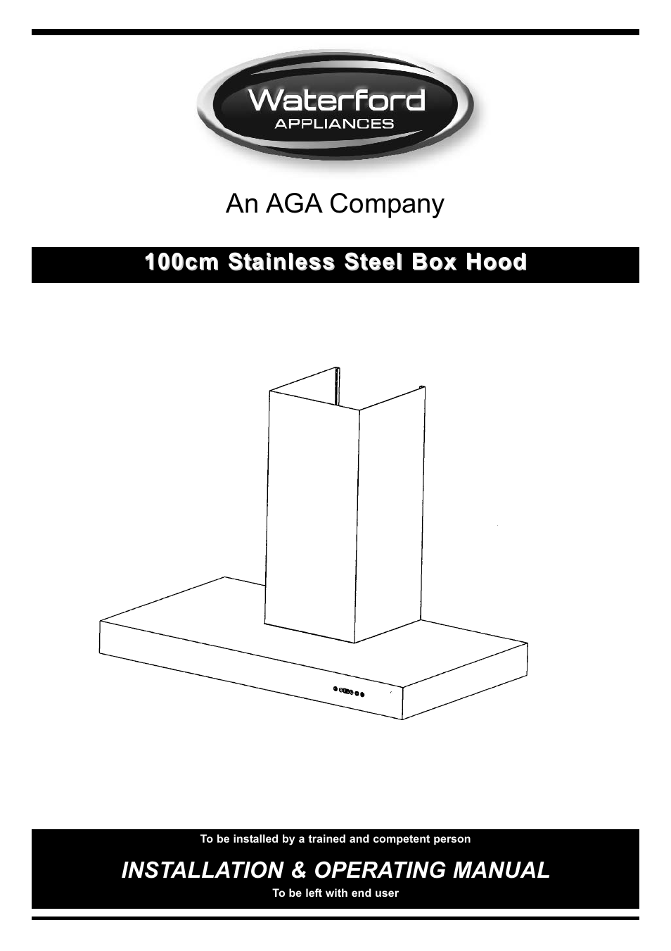 Waterford Precision Cycles Stainless Steel Box Hood User Manual | 7 pages