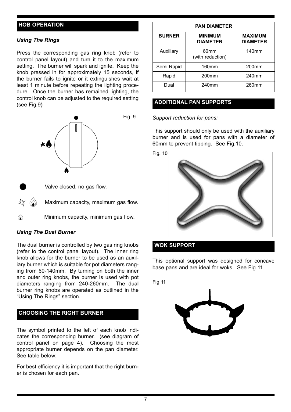 Waterford Precision Cycles Gas Hob User Manual | Page 8 / 11