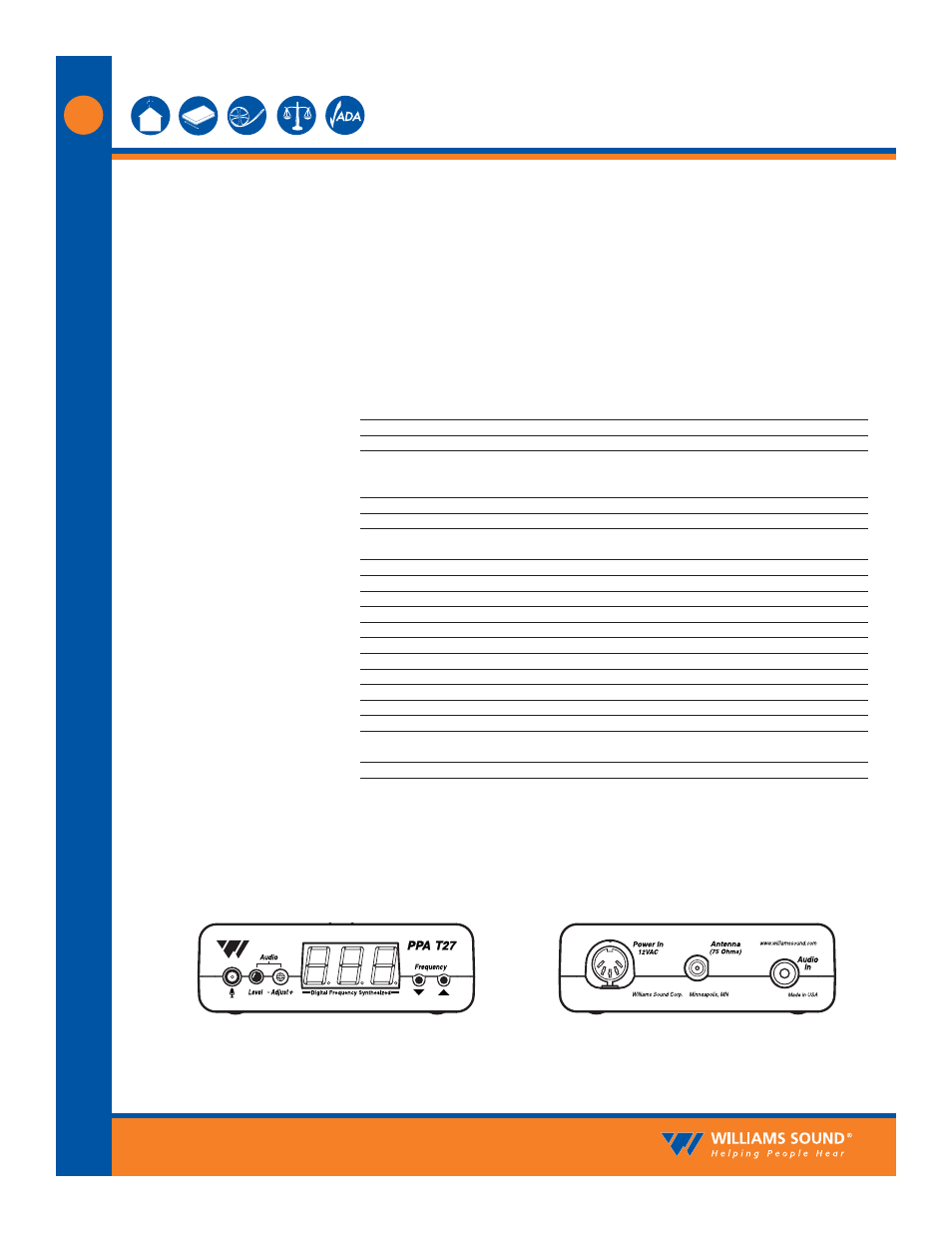 Williams Sound Personal PA Value Pack System PPA VP User Manual | 4 pages