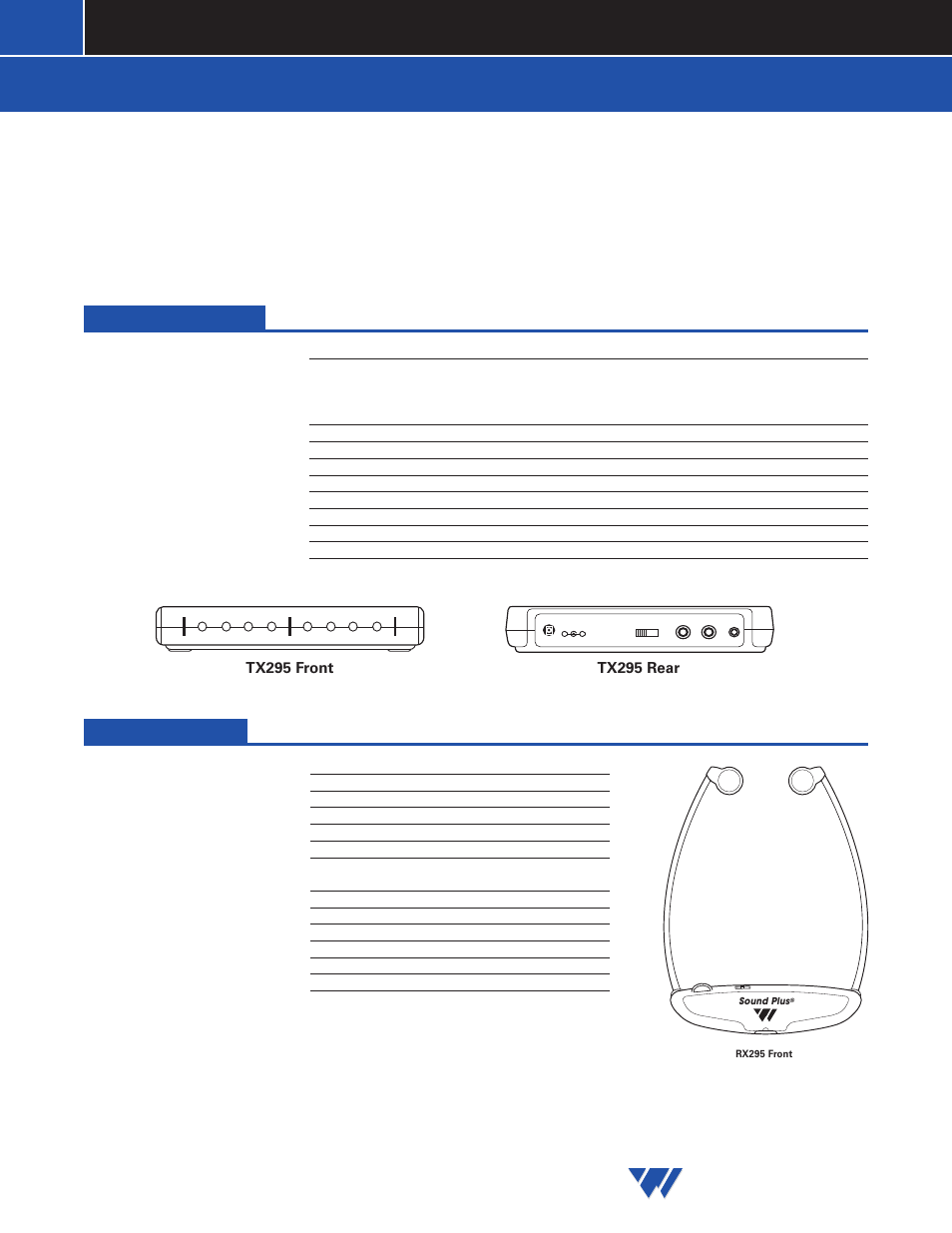 Williams Sound WIR 952 User Manual | 3 pages