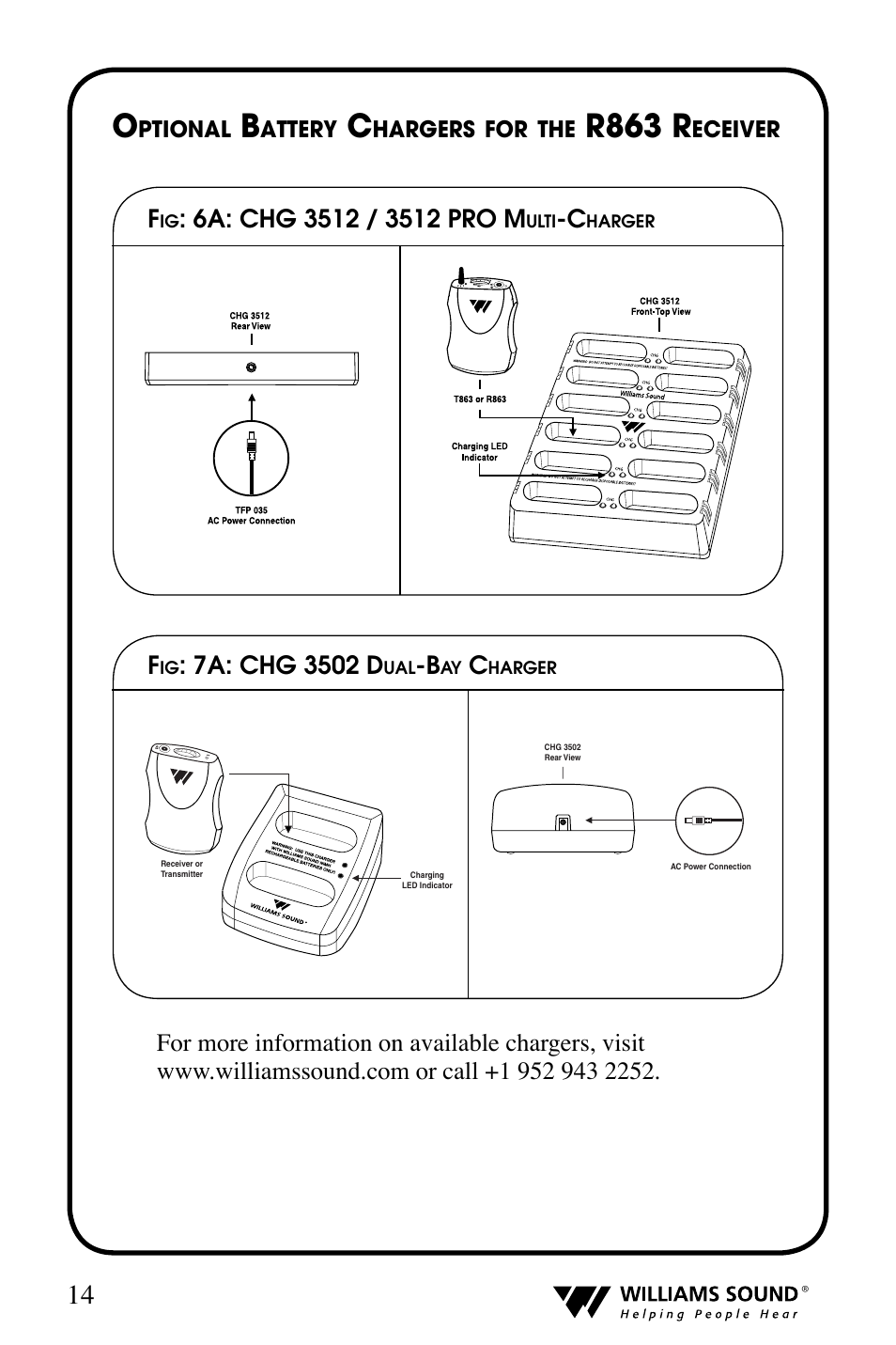 R863 r | Williams Sound T800 User Manual | Page 14 / 20