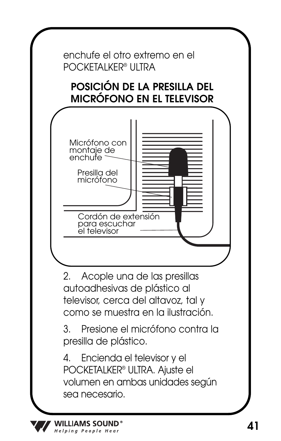 Williams Sound POCKETALKER PKT D1 User Manual | Page 41 / 80