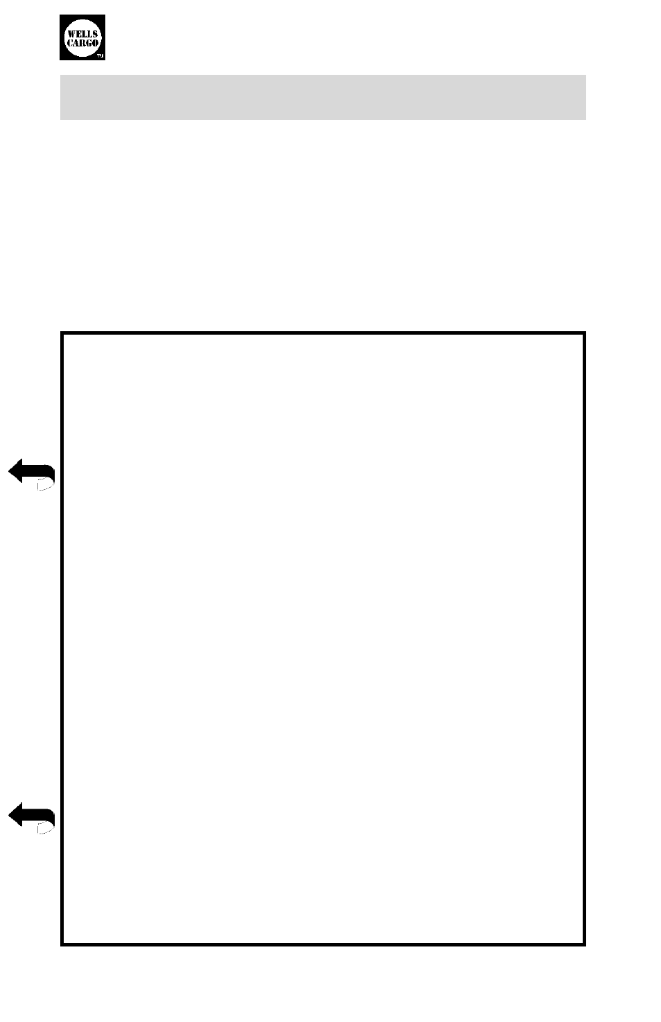 Wells cargo | Wells Fargo Automobile Accessories User Manual | Page 2 / 28