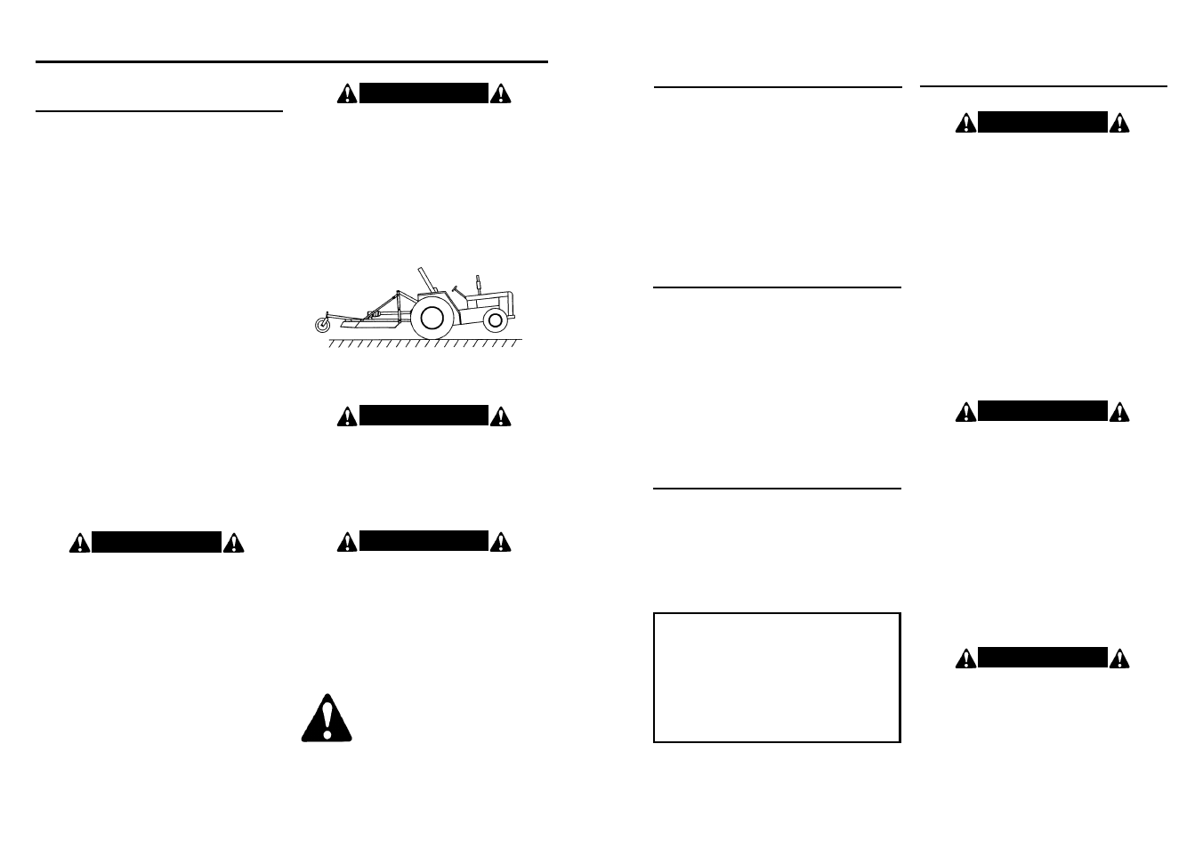 Obey safety rules!! always be careful | Worksaver SDM40-60 User Manual | Page 23 / 40