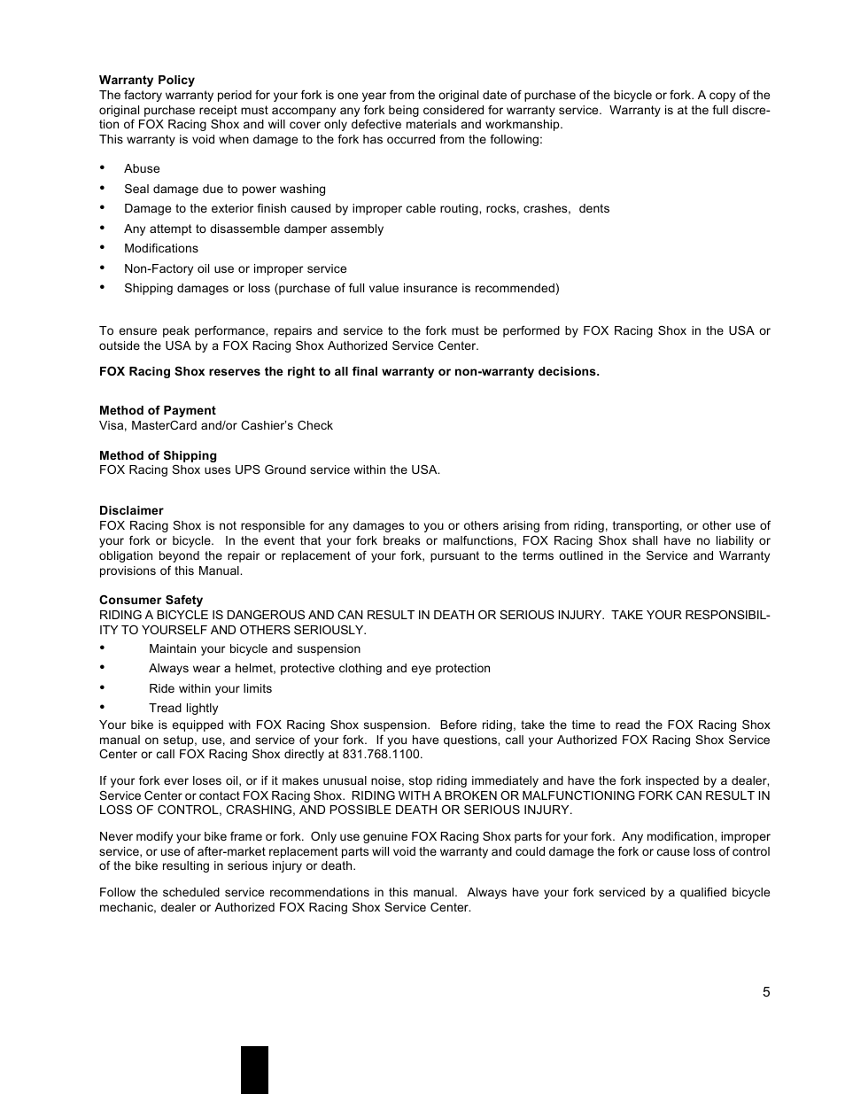 WTB FLOAT 100RL User Manual | Page 5 / 16