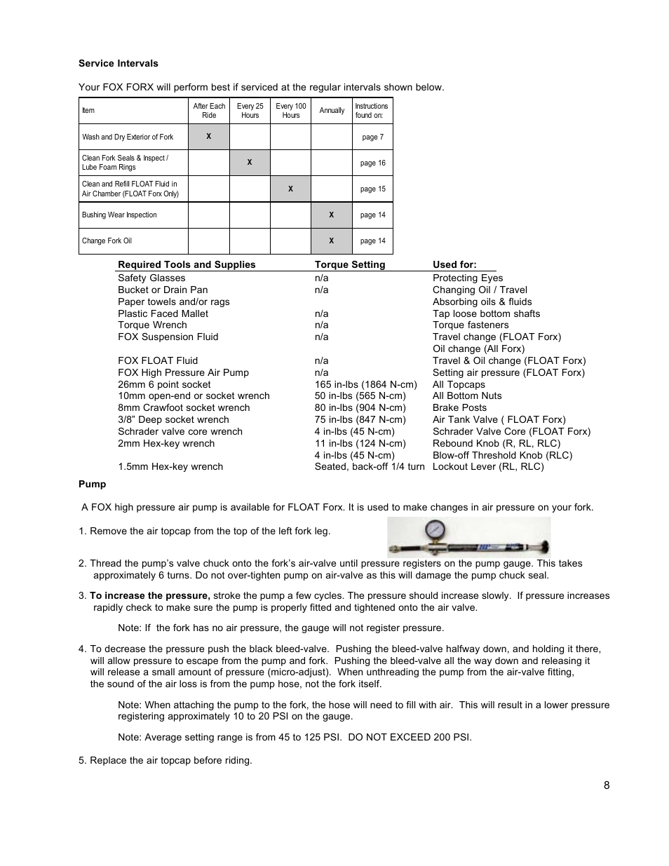 WTB FLOAT 100RL User Manual | Page 8 / 16