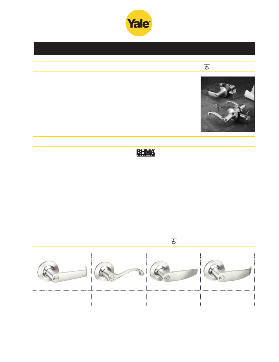 Cylindrical locksets | Yale 400 4400 User Manual | Page 11 / 36