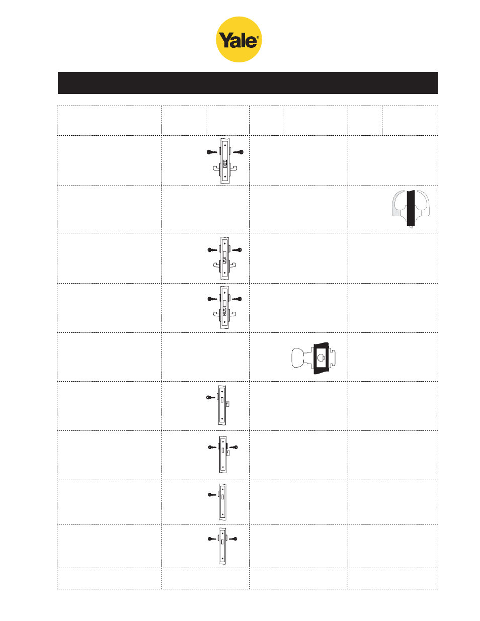 Lockset functions | Yale 400 4400 User Manual | Page 17 / 36