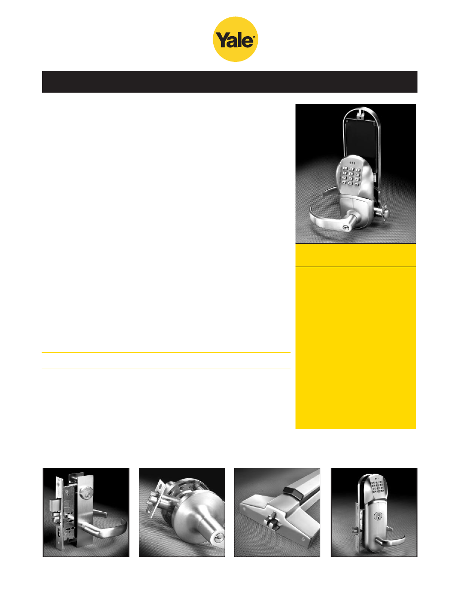 Yale 400 4400 User Manual | Page 2 / 36