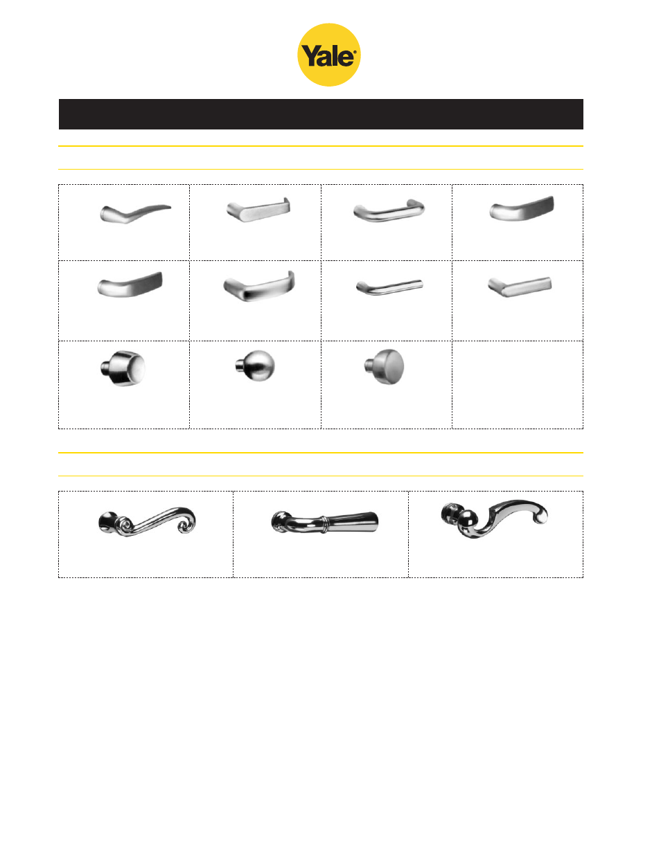 Exit device trim | Yale 400 4400 User Manual | Page 26 / 36