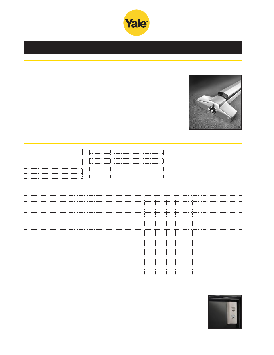 Electrified hardware | Yale 400 4400 User Manual | Page 34 / 36