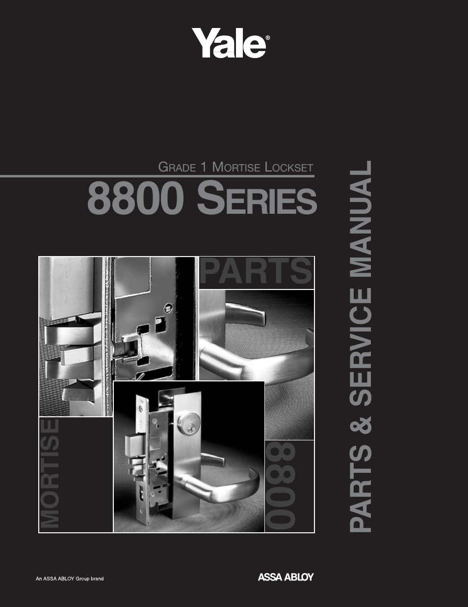Yale MORTISE 8800 SERIES User Manual | 54 pages