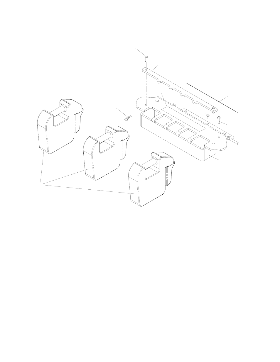 Weight kit model cs9, Weight kit | Yazoo/Kees Collection System CS13 User Manual | Page 25 / 36