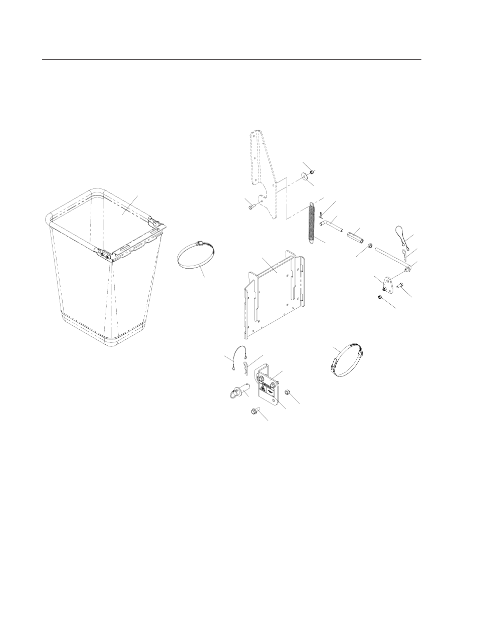 Mounting kit model cs13, Mounting kit | Yazoo/Kees Collection System CS13 User Manual | Page 26 / 36
