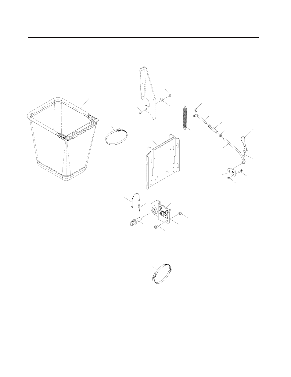 Mounting kit model cs9, Mounting kit | Yazoo/Kees Collection System CS13 User Manual | Page 28 / 36