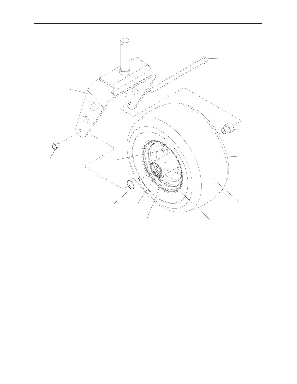 Caster assembly | YAZOO KEES ZHDD61270 User Manual | Page 25 / 42