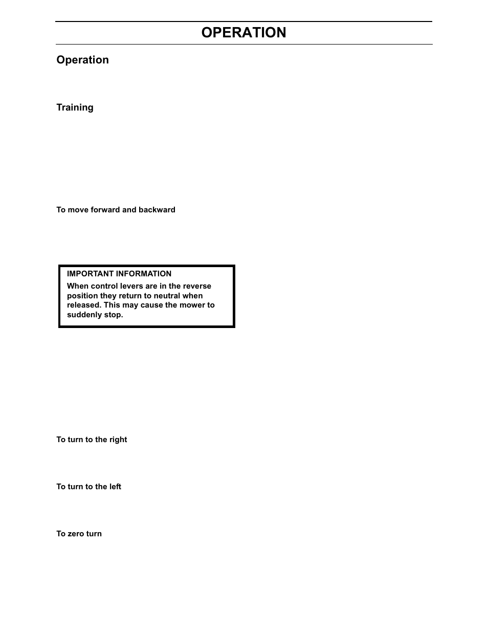 Operation | Yazoo/Kees 968999701/ZEKH52240 User Manual | Page 26 / 80