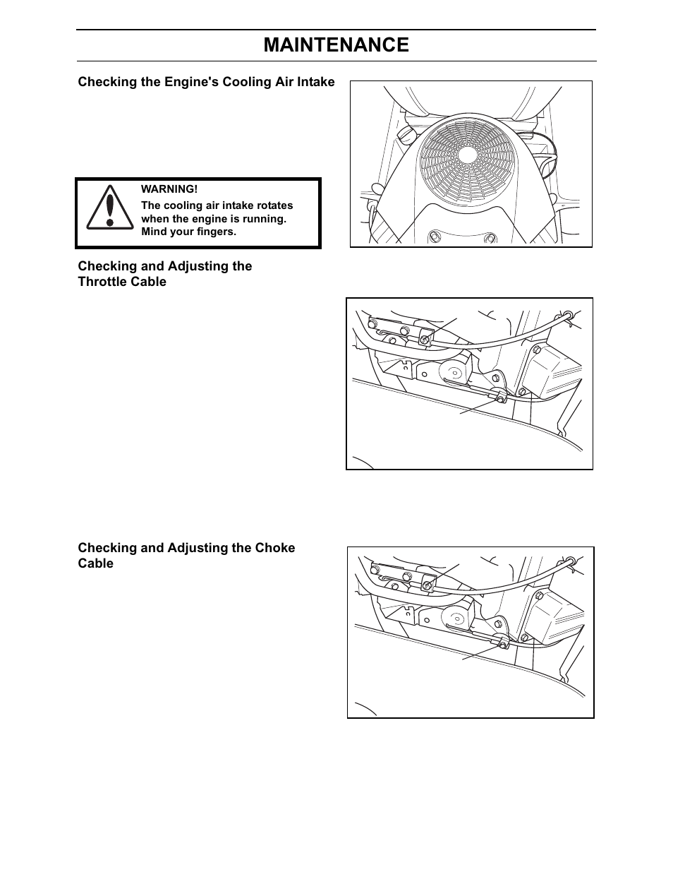Maintenance | Yazoo/Kees 968999701/ZEKH52240 User Manual | Page 42 / 80