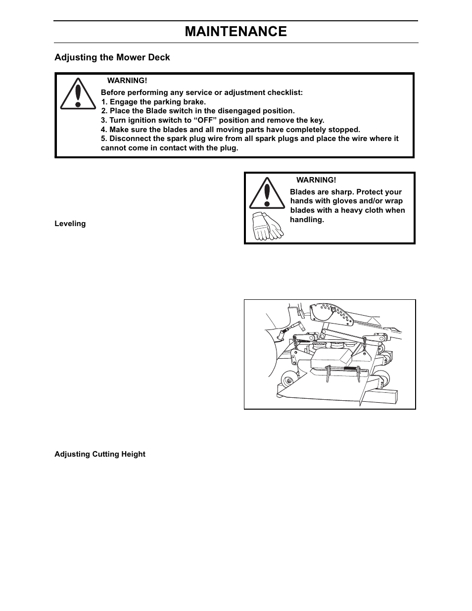 Maintenance | Yazoo/Kees 968999701/ZEKH52240 User Manual | Page 50 / 80