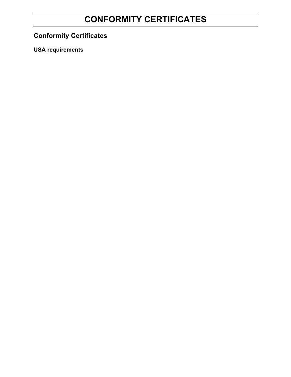Conformity certificates | Yazoo/Kees 968999701/ZEKH52240 User Manual | Page 71 / 80