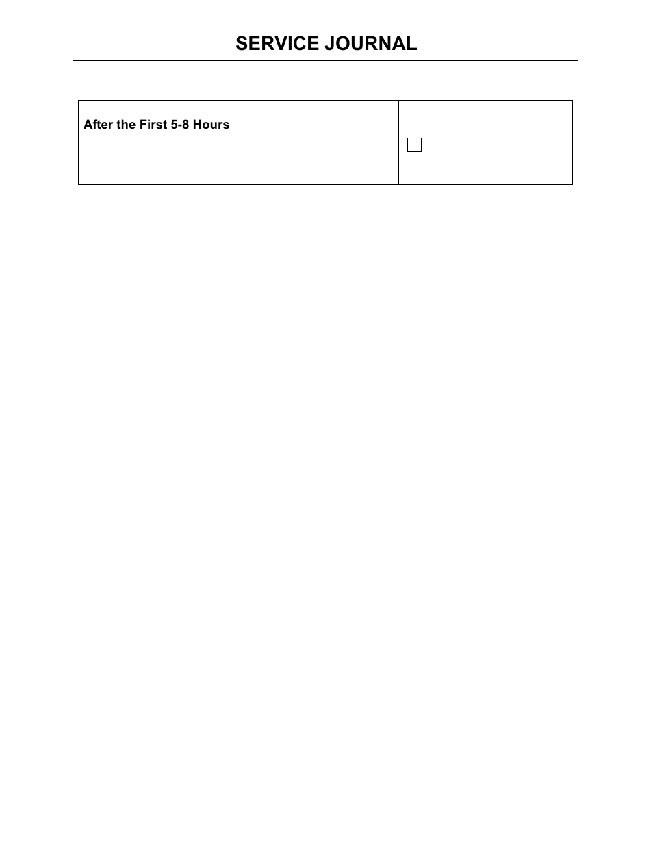 Service journal | Yazoo/Kees 968999701/ZEKH52240 User Manual | Page 73 / 80