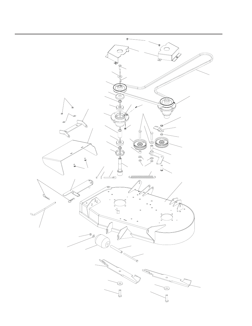 Deck, 34" deck | Yazoo/Kees 968999757 User Manual | Page 16 / 34