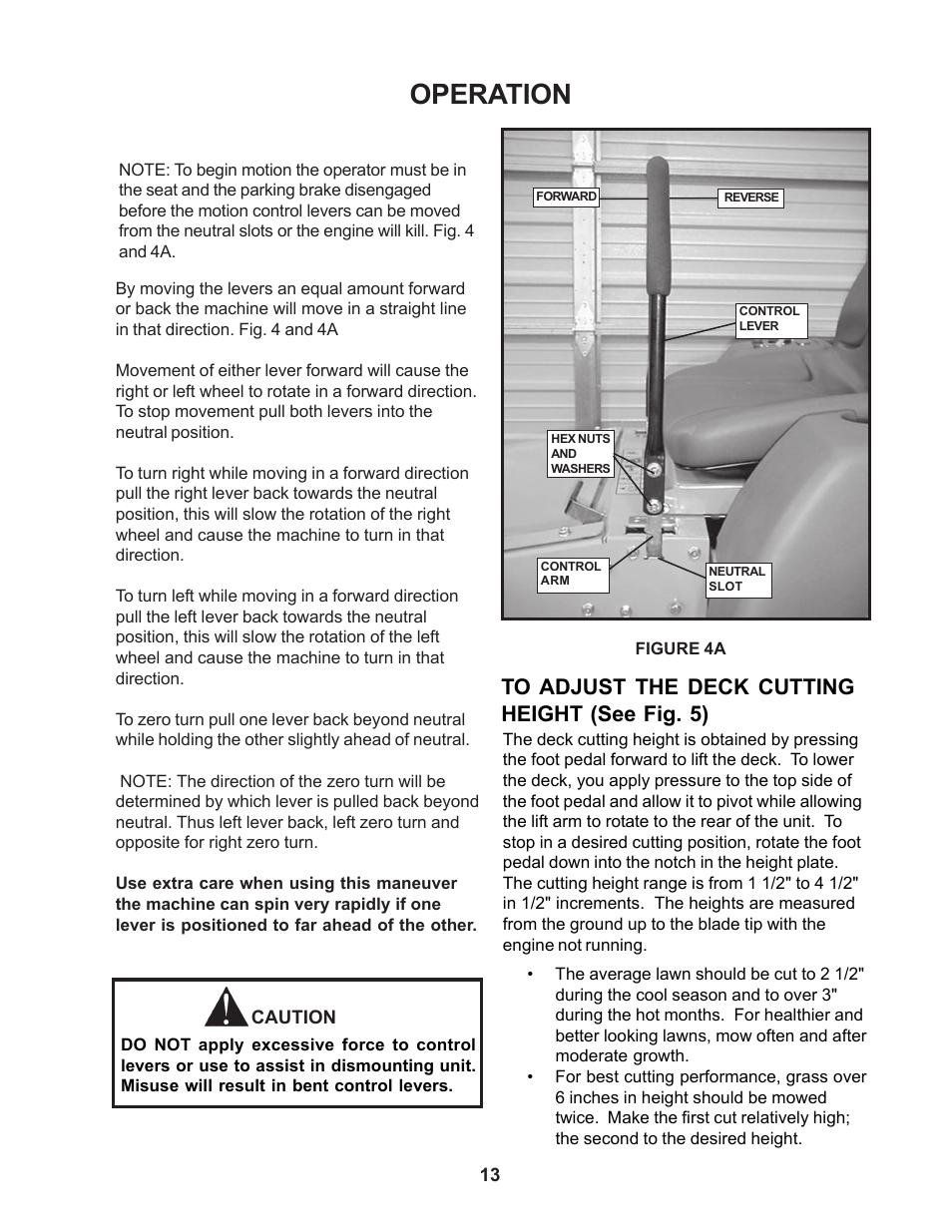 Operation | Yazoo/Kees ZCBI48180 User Manual | Page 13 / 34