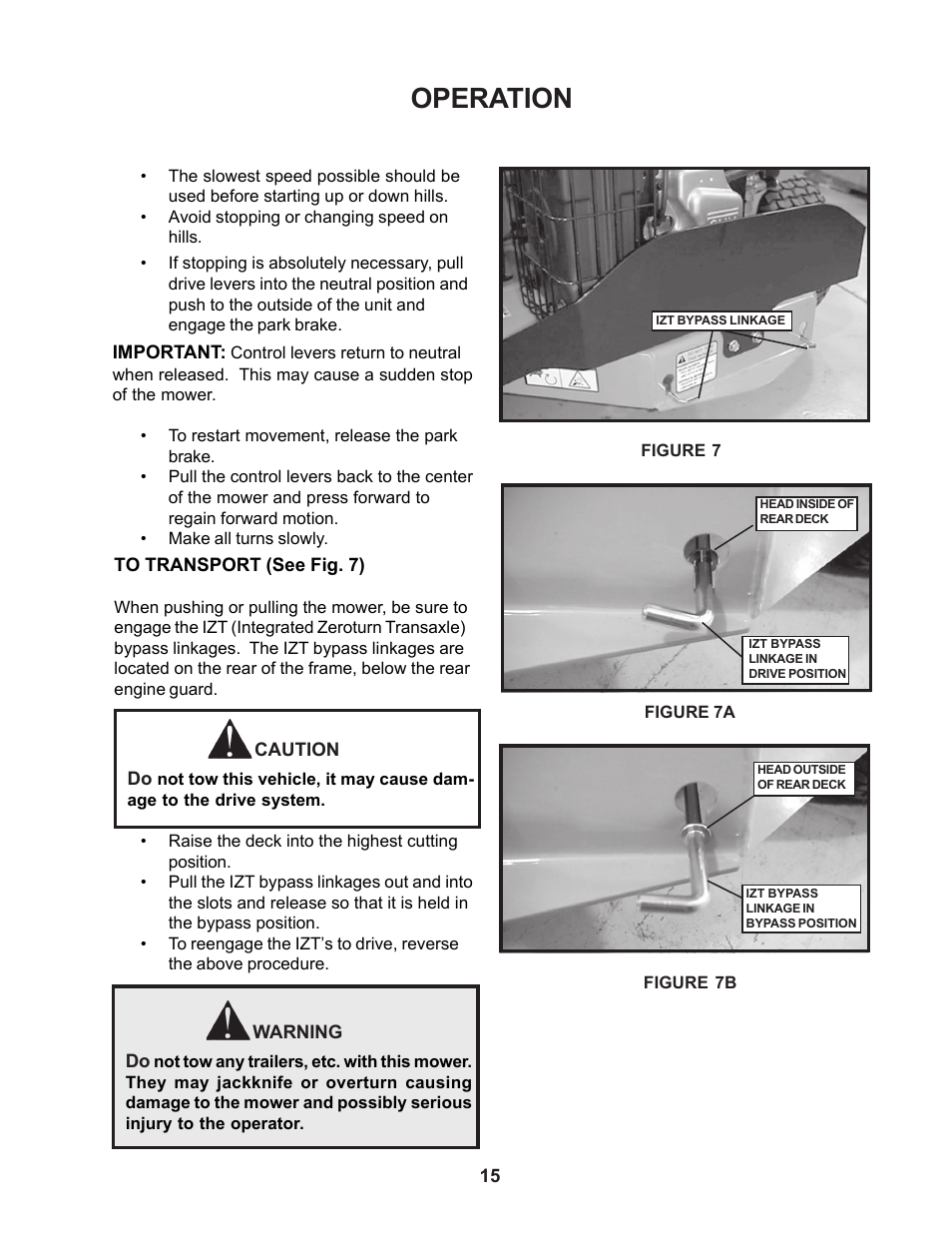 Operation | Yazoo/Kees ZCBI48180 User Manual | Page 15 / 34