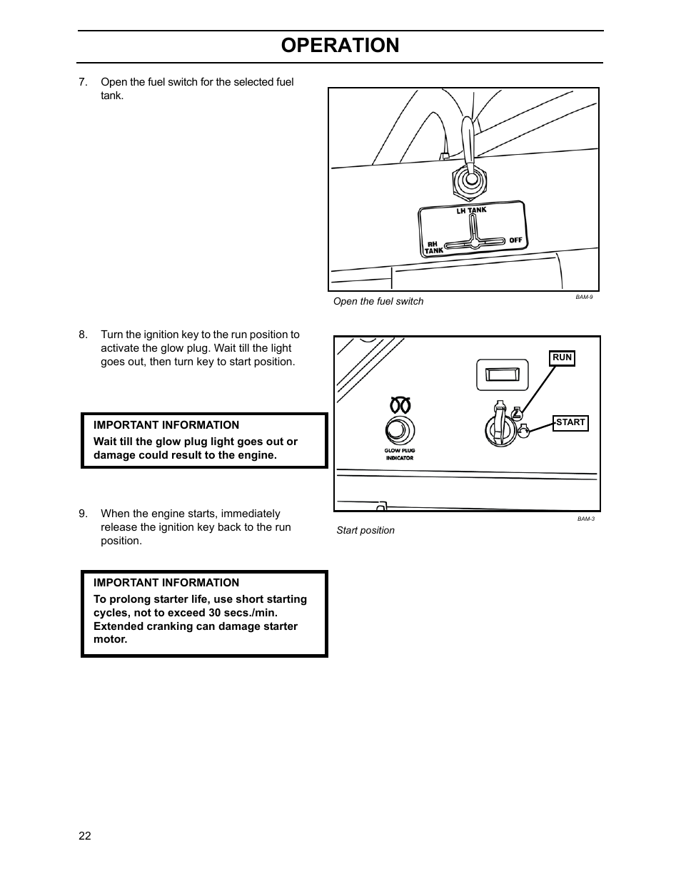Operation | Yazoo/Kees ZHDD61270 User Manual | Page 24 / 64