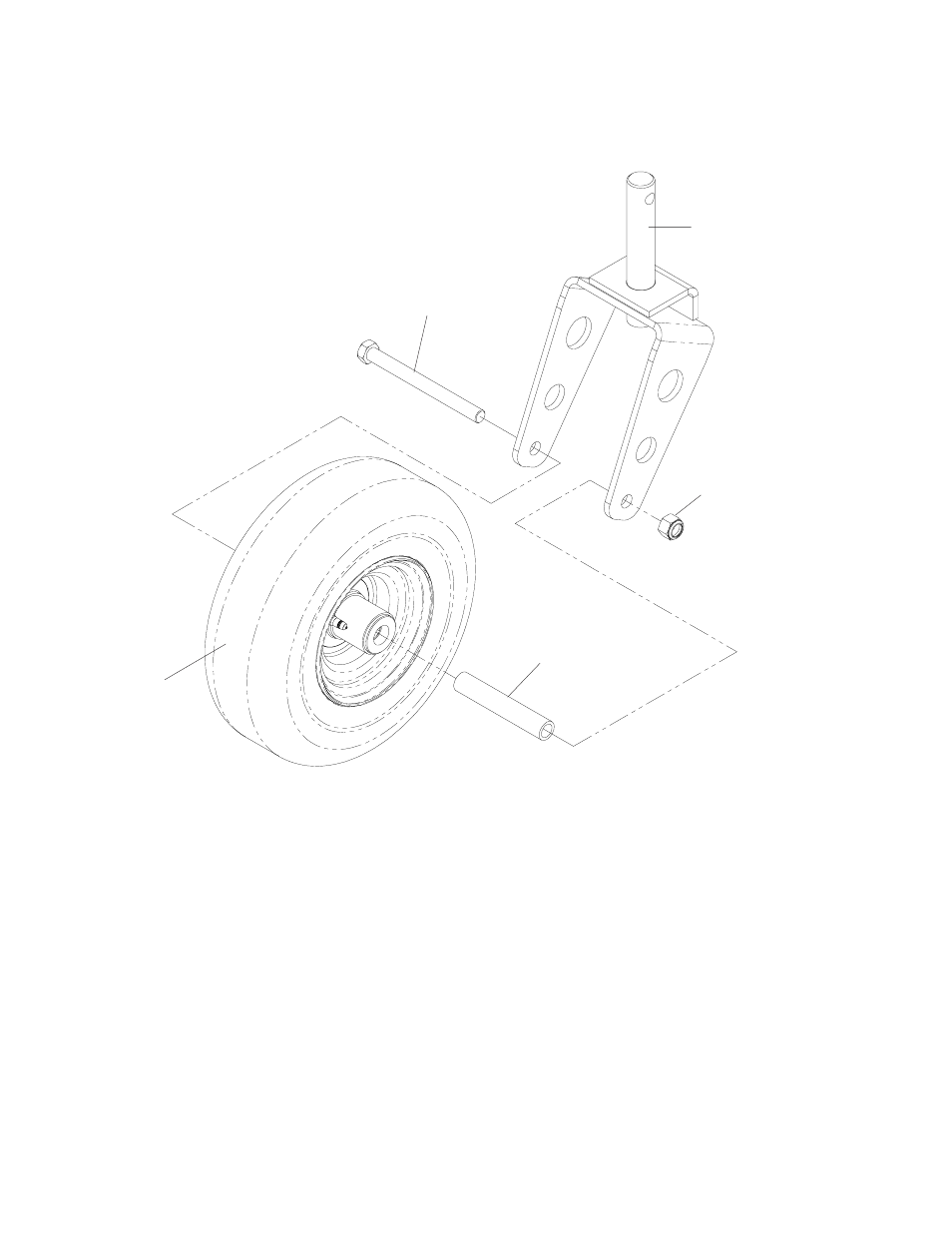 Caster assembly | Yazoo/Kees KKFW48171 User Manual | Page 12 / 26