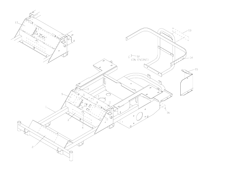 Main frame decals | Yazoo/Kees ZKW48170 User Manual | Page 20 / 22