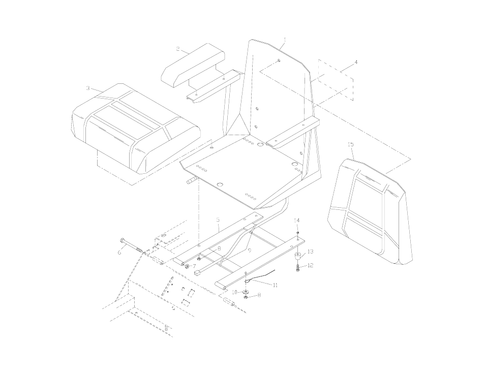 Seat assembly | Yazoo/Kees ZKW48170 User Manual | Page 8 / 22