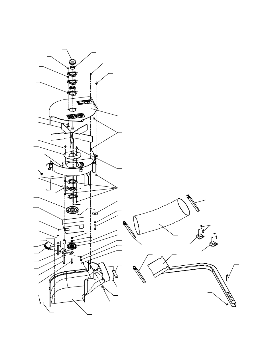 Spindle drive assembly | Yazoo/Kees Z9 Commercial Collection System Z9A User Manual | Page 20 / 25