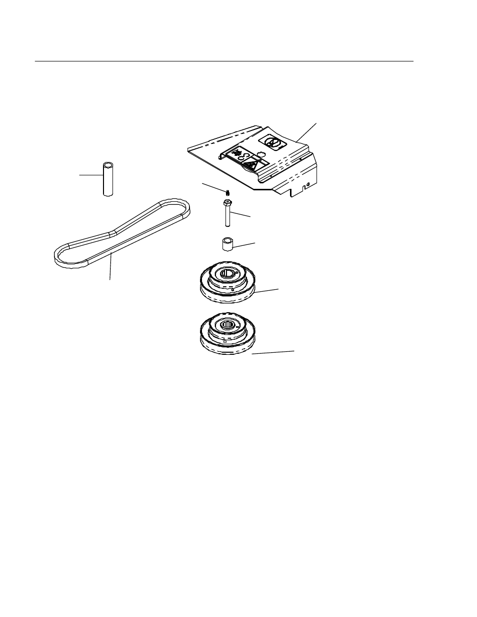 Drive kit assembly | Yazoo/Kees Z9 Commercial Collection System Z9A User Manual | Page 22 / 25