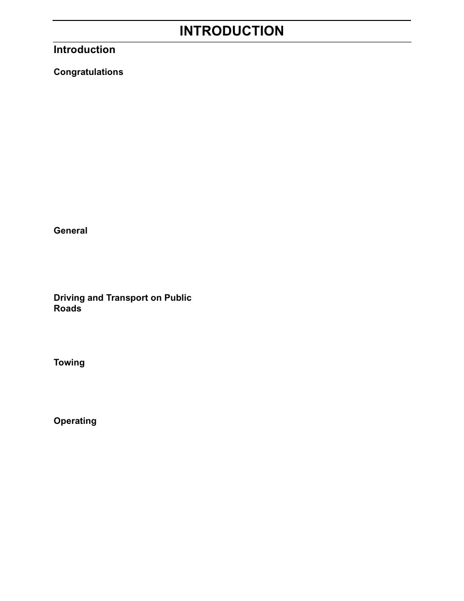 Introduction | Yazoo/Kees ZEKH52240 User Manual | Page 5 / 80