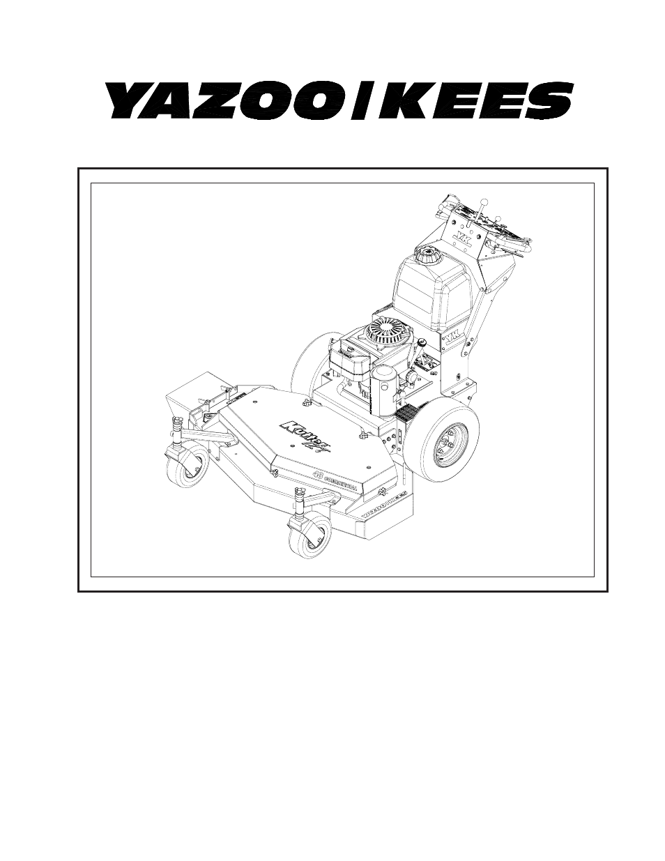 Yazoo/Kees KIKW36150 User Manual | 22 pages