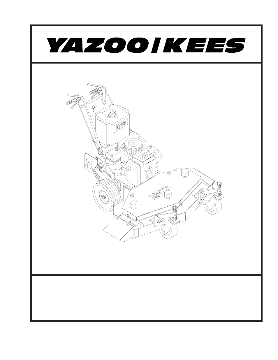 Yazoo/Kees KKW32121 User Manual | 17 pages