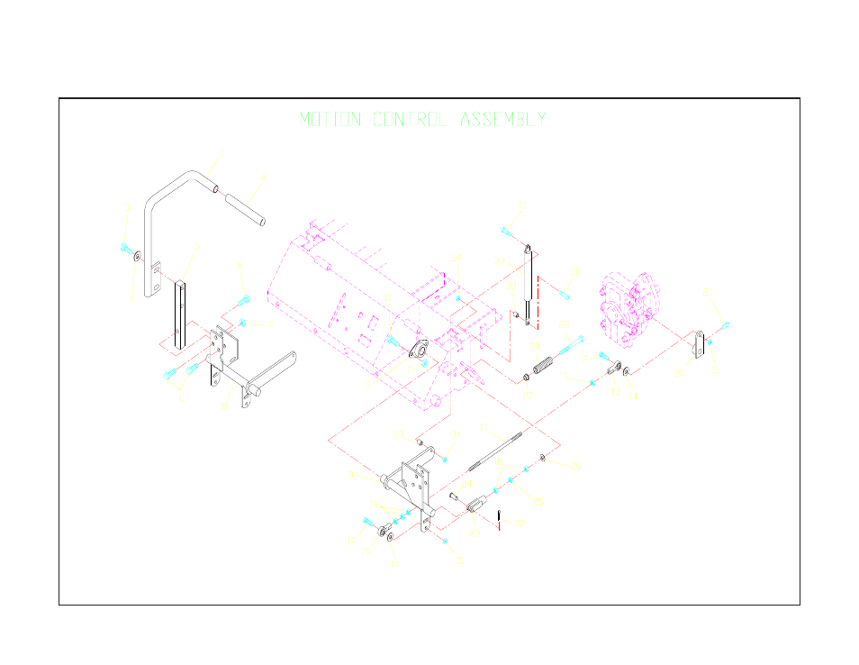 Motion control assembly | Yazoo/Kees ZKH61220 User Manual | Page 10 / 23