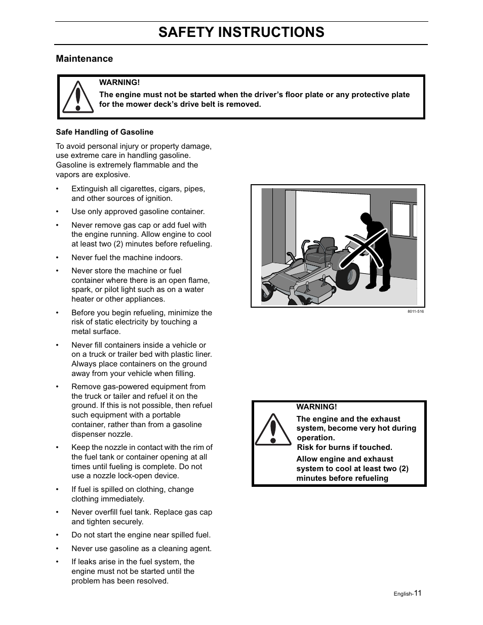 Safety instructions | Yazoo/Kees ZVKH61273  EN User Manual | Page 13 / 84