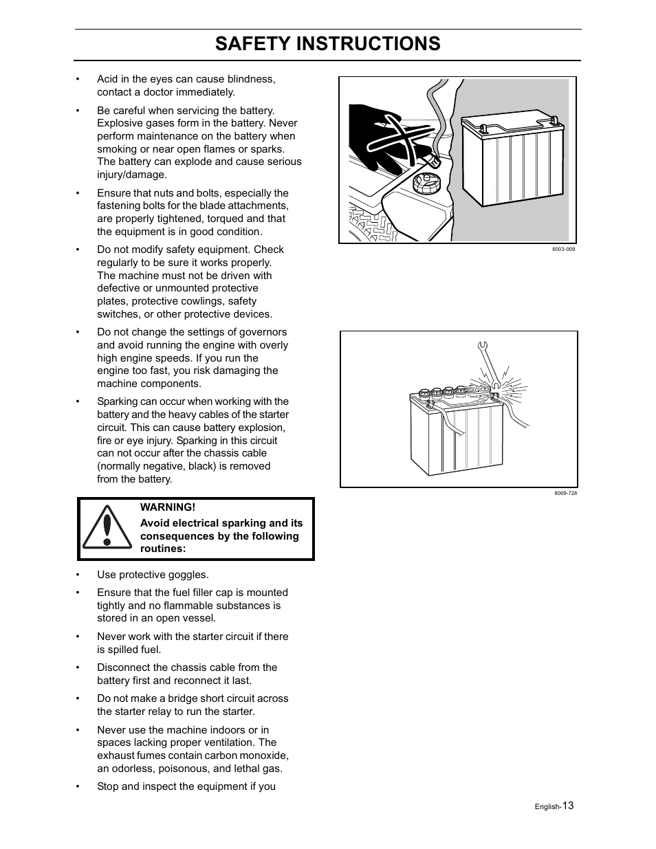 Safety instructions | Yazoo/Kees ZVKH61273  EN User Manual | Page 15 / 84