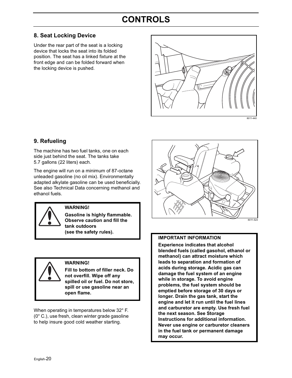 Controls | Yazoo/Kees ZVKH61273  EN User Manual | Page 22 / 84