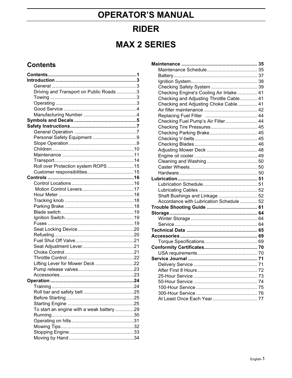 Yazoo/Kees ZVKH61273  EN User Manual | Page 3 / 84