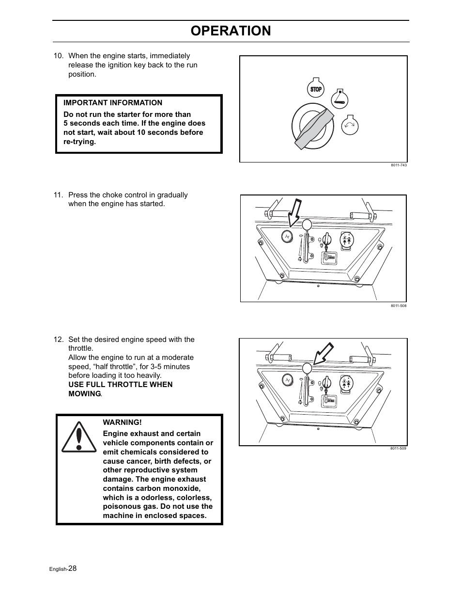 Operation | Yazoo/Kees ZVKH61273  EN User Manual | Page 30 / 84