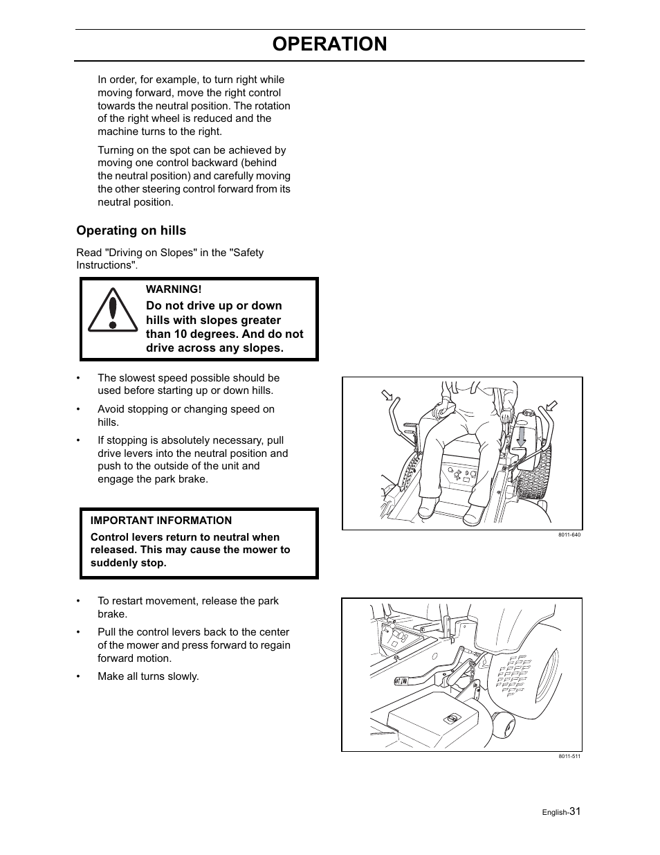 Operation | Yazoo/Kees ZVKH61273  EN User Manual | Page 33 / 84