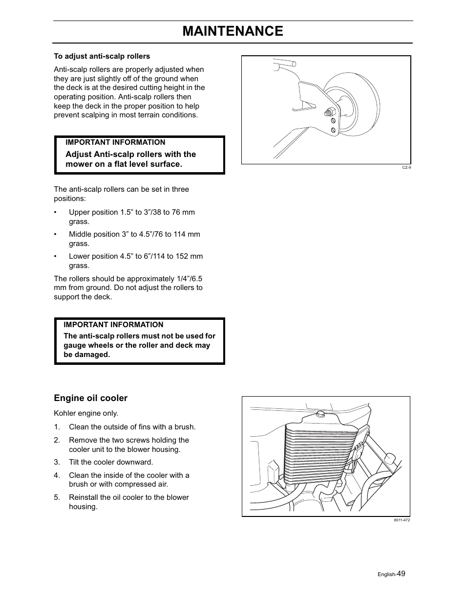 Maintenance | Yazoo/Kees ZVKH61273  EN User Manual | Page 51 / 84