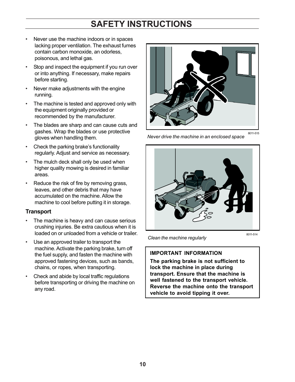 Safety instructions | Yazoo/Kees ZCBI48181 User Manual | Page 10 / 40