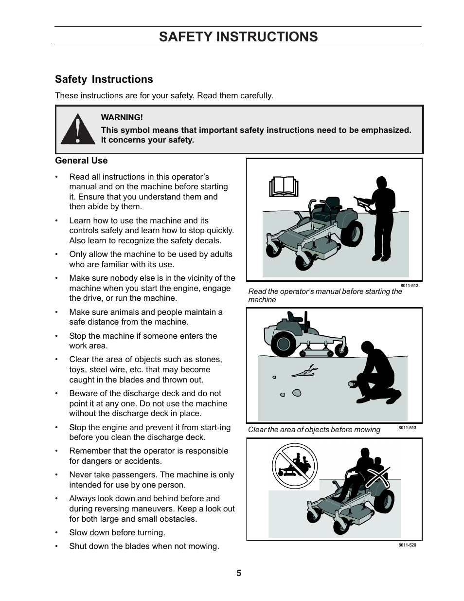 Safety instructions | Yazoo/Kees ZCBI48181 User Manual | Page 5 / 40