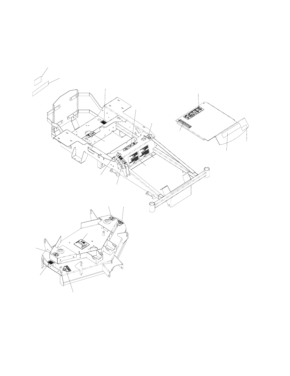 Decal assembly | Yazoo/Kees 968999506 User Manual | Page 30 / 36