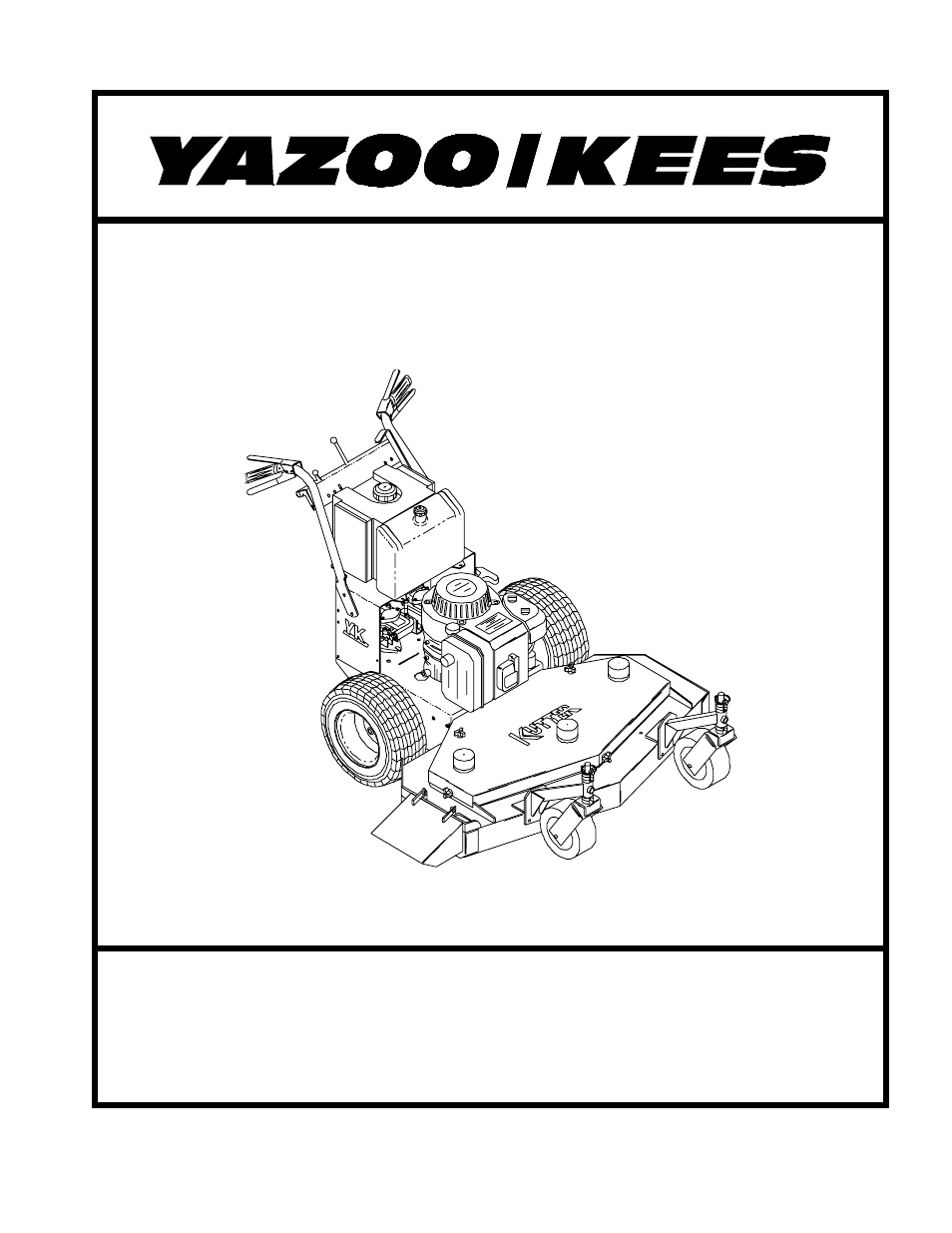 Yazoo/Kees KHKW36140 User Manual | 19 pages